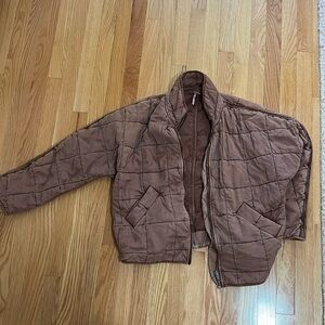 Free People Dolman Quilted Jacket